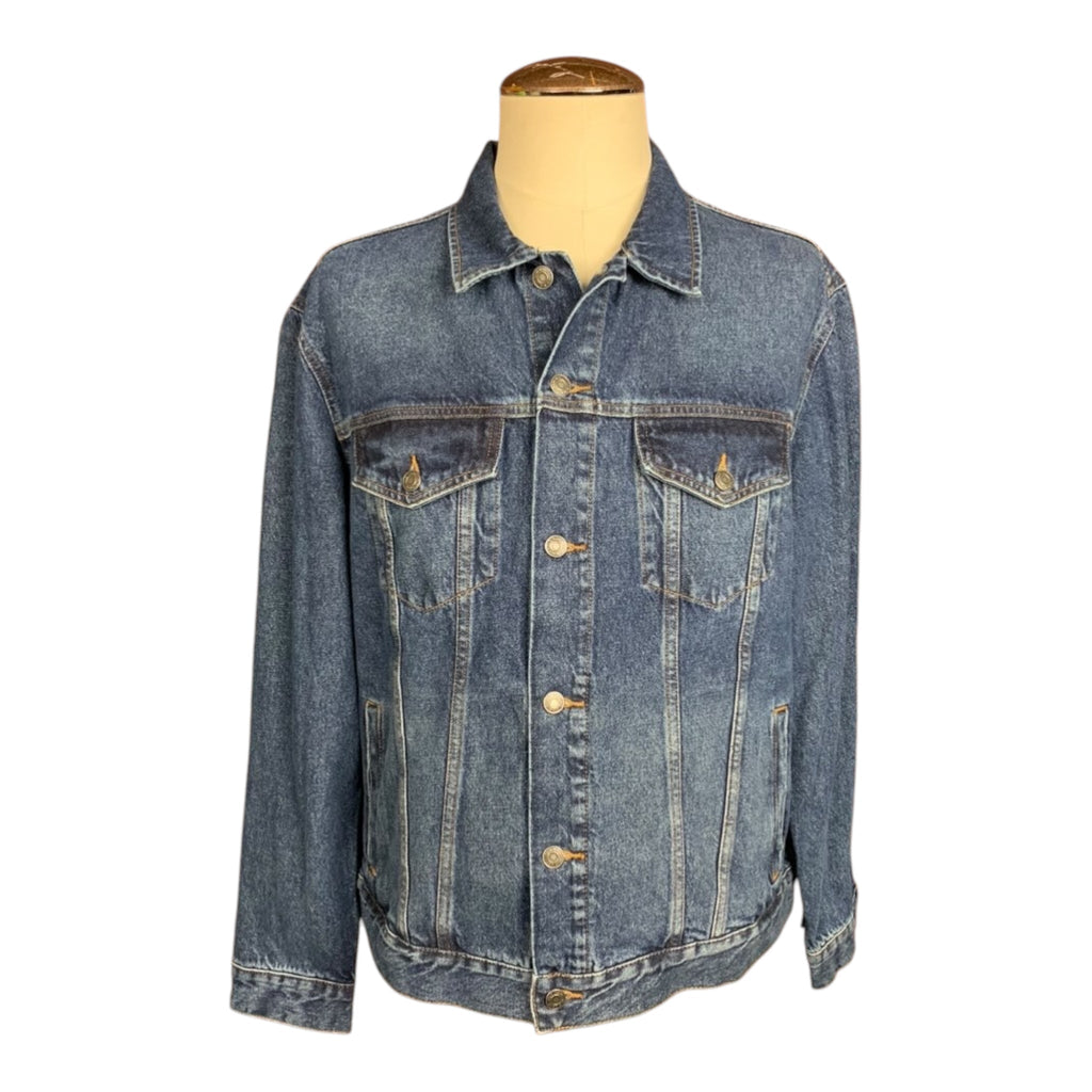 Blink 182 Jean Jacket Custom Rework XXL