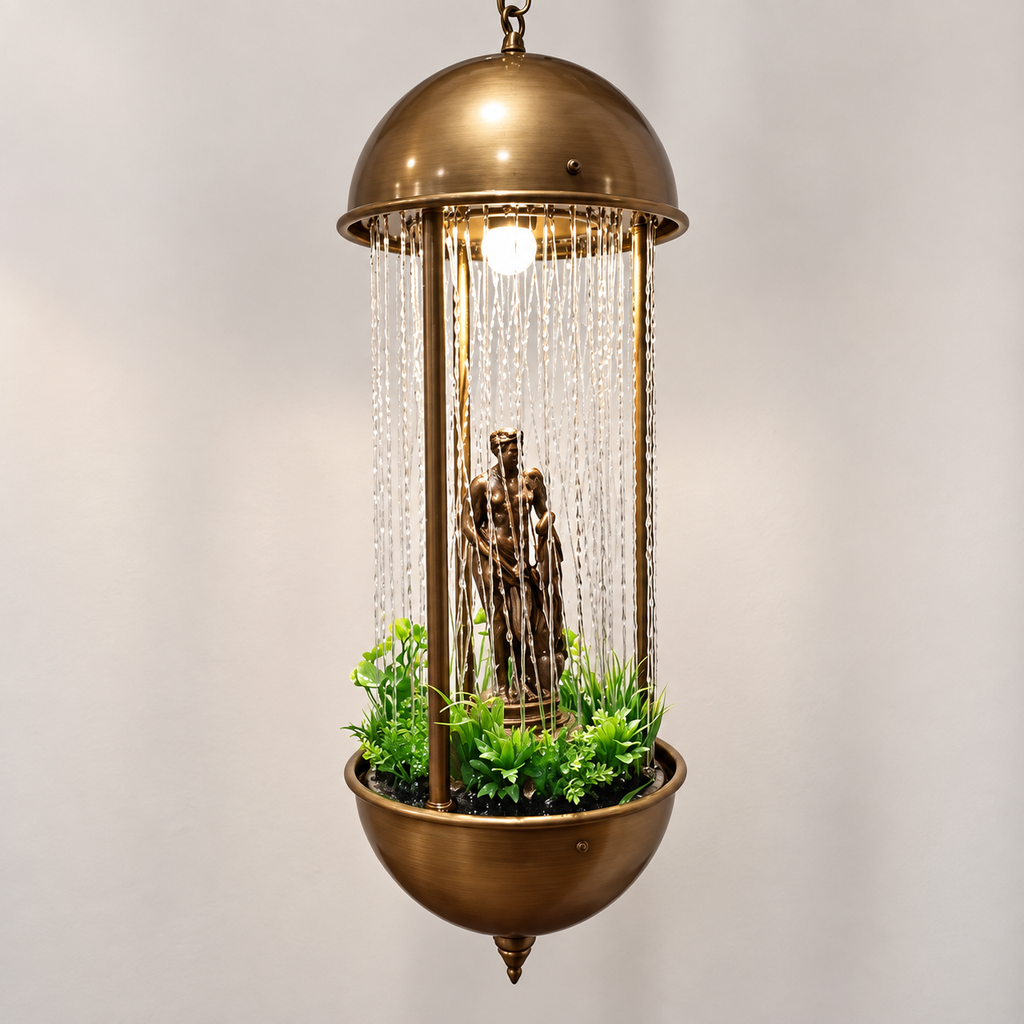 Vintage Reproduction Handmade Rain Oil Lamp