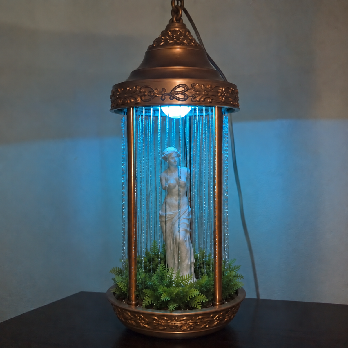Vintage Reproduction Handmade Rain Oil Lamp