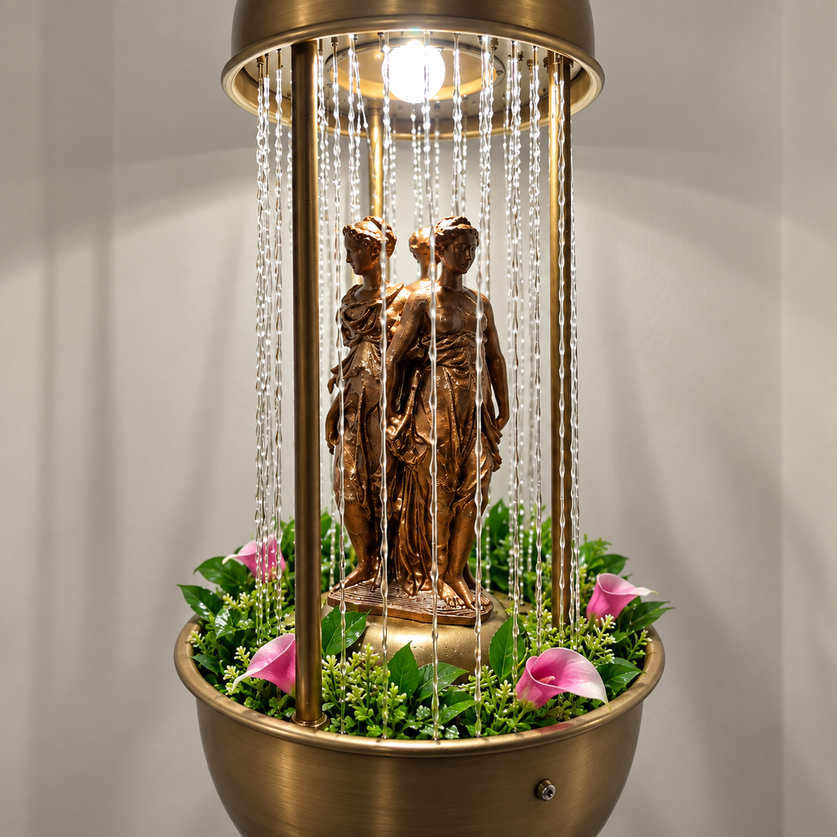 Vintage Reproduction Handmade Rain Oil Lamp