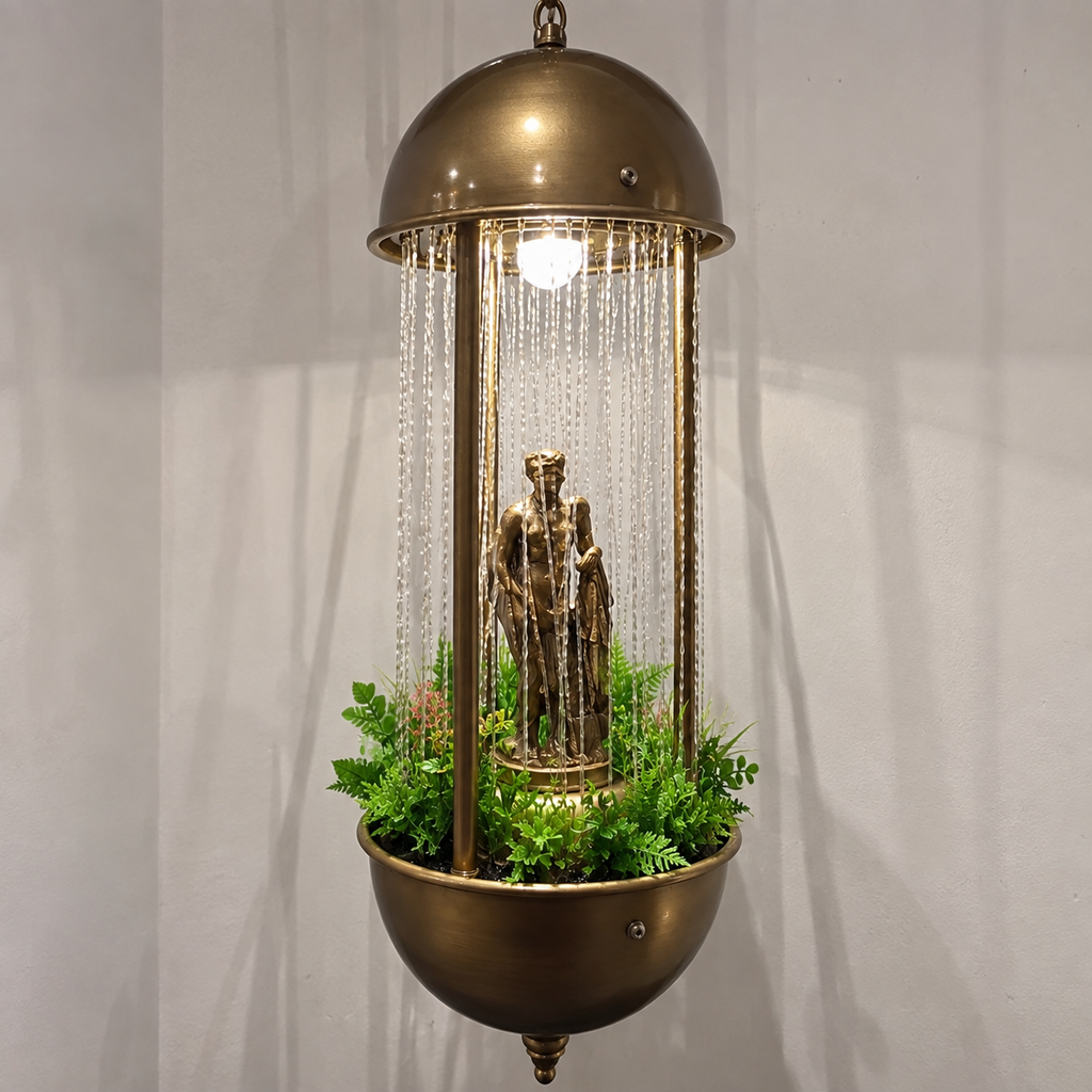 Vintage Reproduction Handmade Rain Oil Lamp